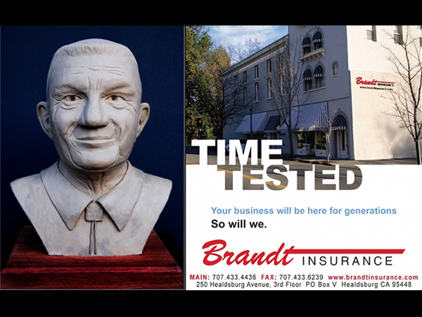 Milt Brandt of Brandt Insurance in Healdsburg California